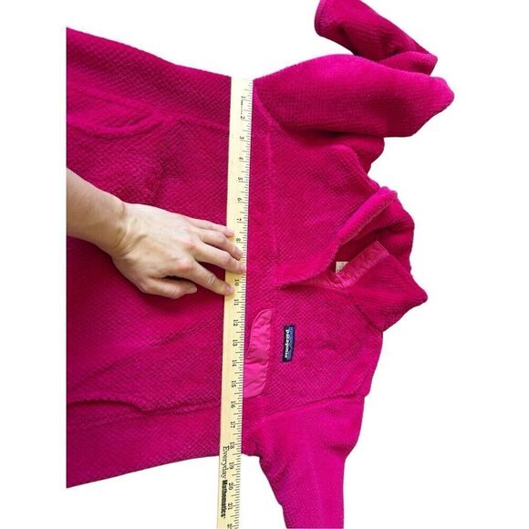Patagonia Re-Tool Snap-T Radiant Magenta Pink Fleece Pullover size S - Picture 5 of 10